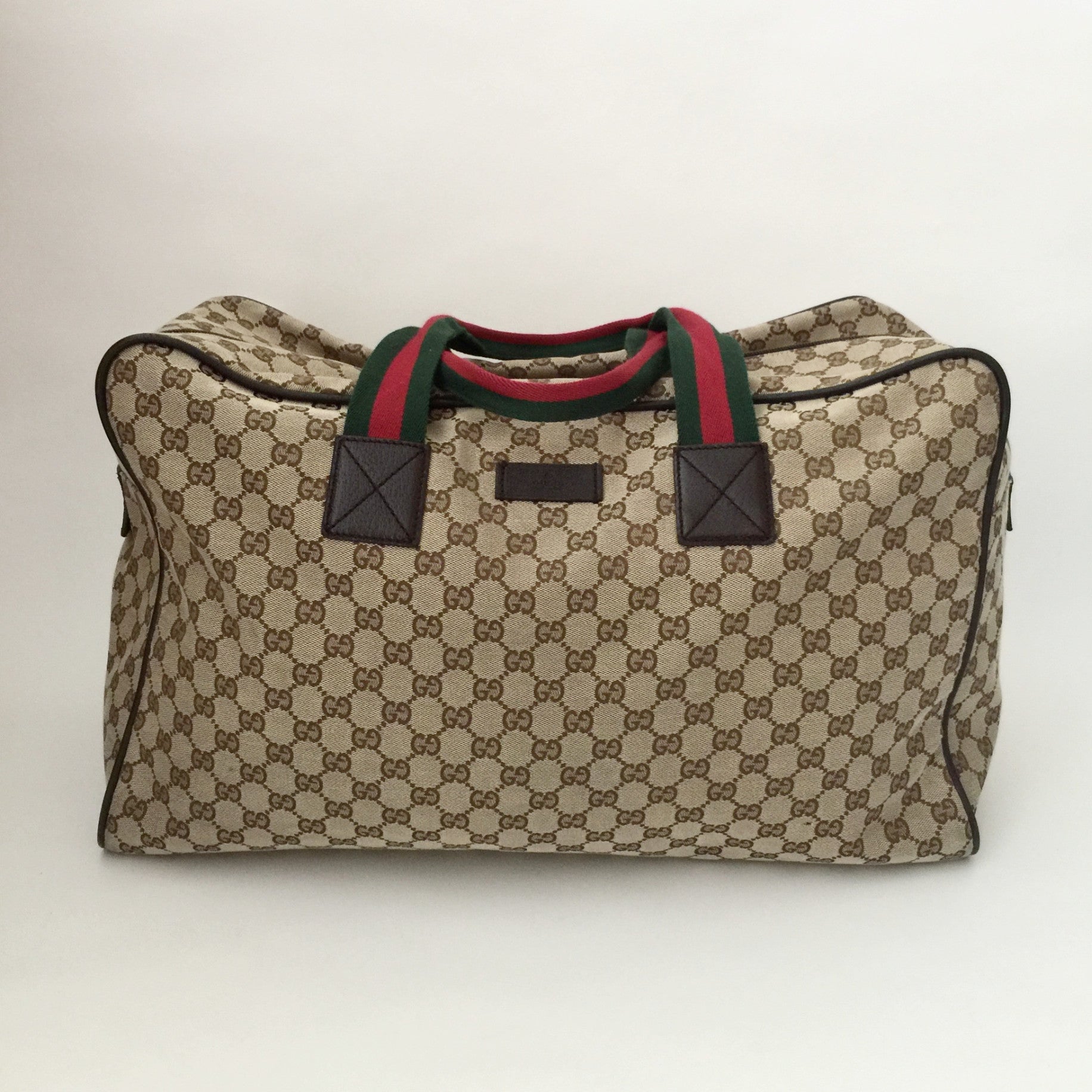 real gucci duffle bag