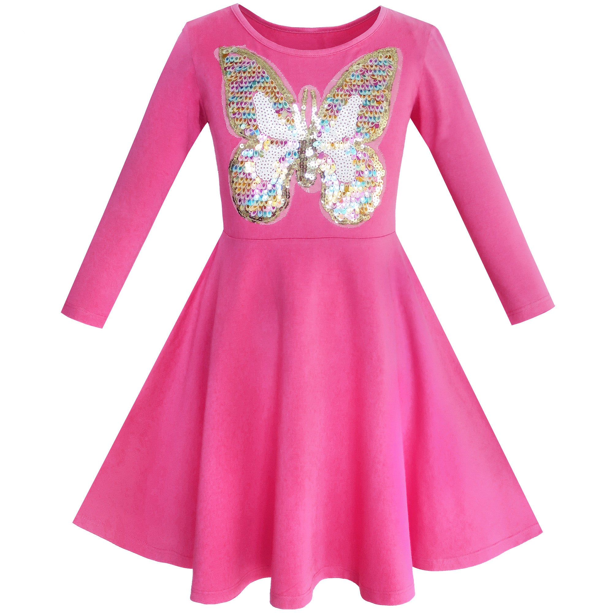  Aslsiy Girls Dress Сute Alpaca and Hearts Toddler Princess Long  Sleeve Dress Pink Heart Casual Clothes for Girls 5-6T: Clothing, Shoes &  Jewelry