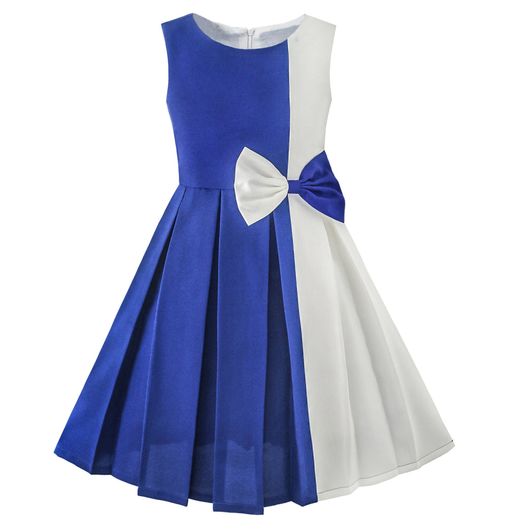 blue colour dress for girl