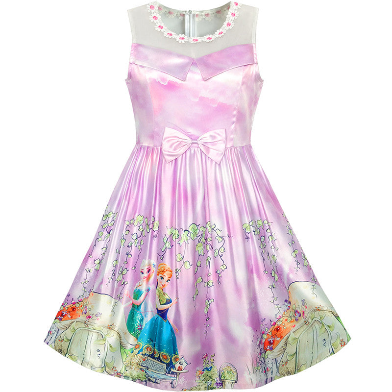 Girls Dress 2-in-1 Bolero Turquoise Birthday Party Dress – Sunny Fashion