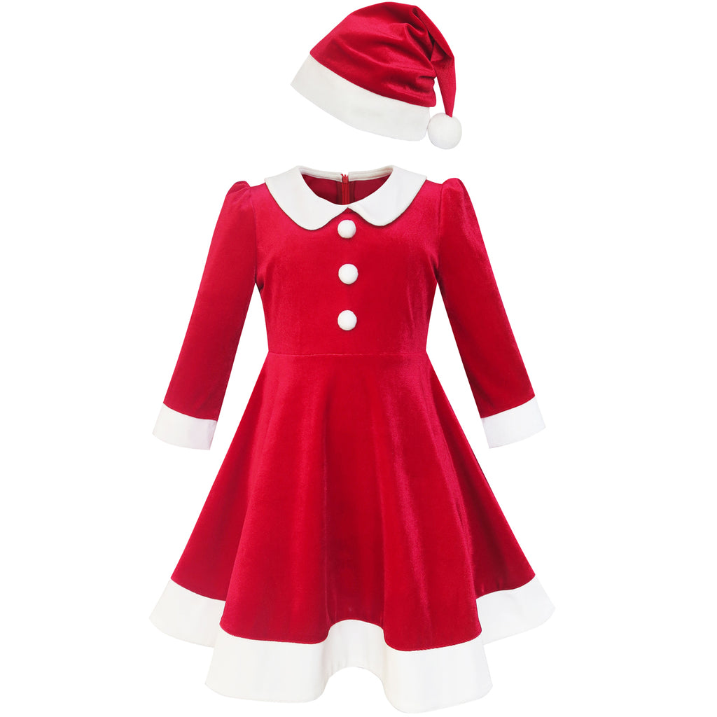 red velvet dress for christmas