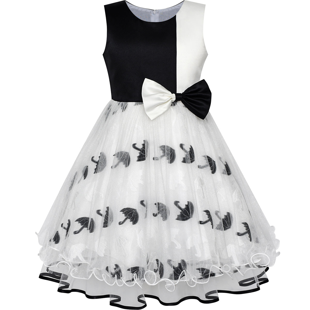 black white dress designs