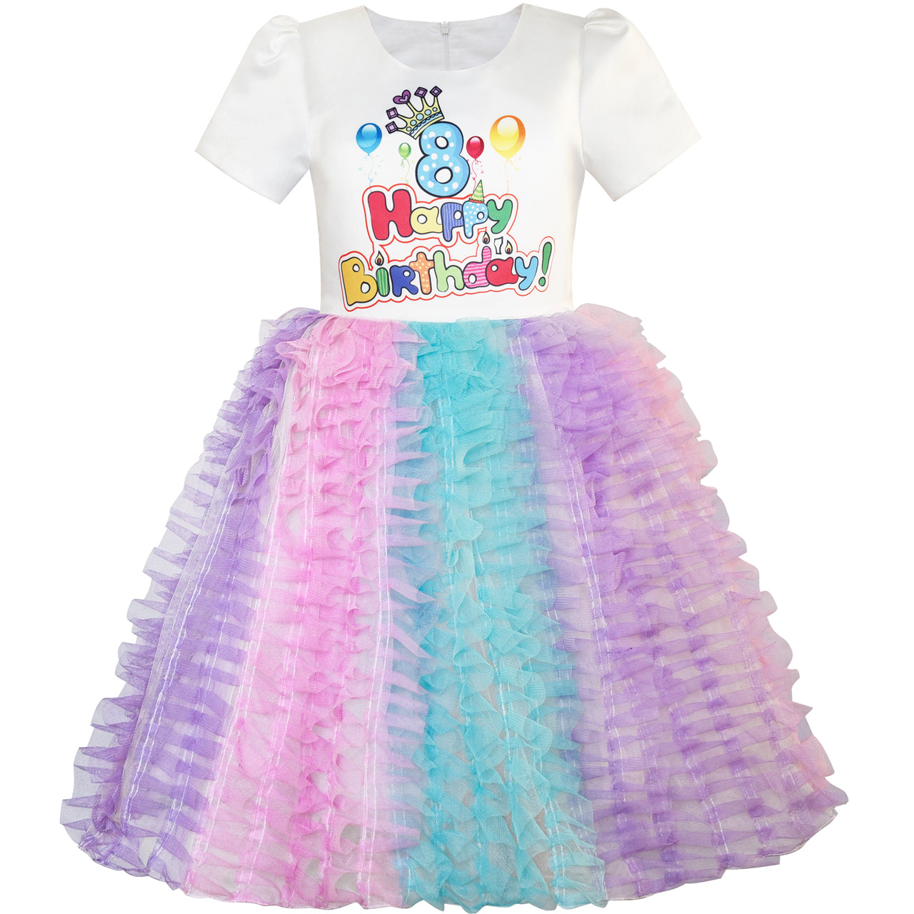 8 year girl party dress