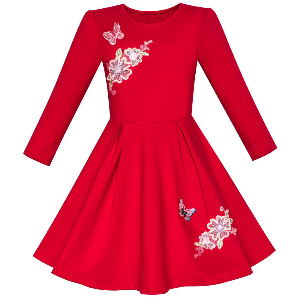 long sleeve xmas dresses