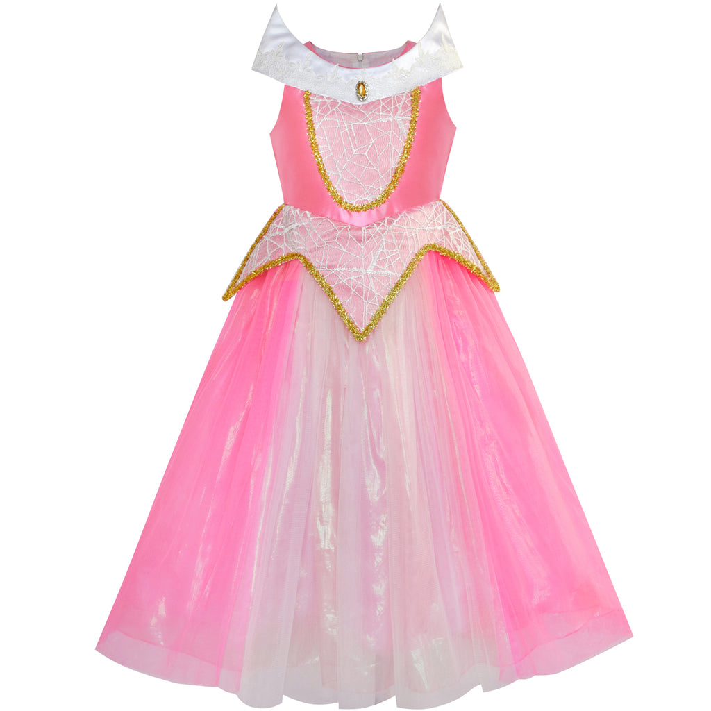 aurora pink dress