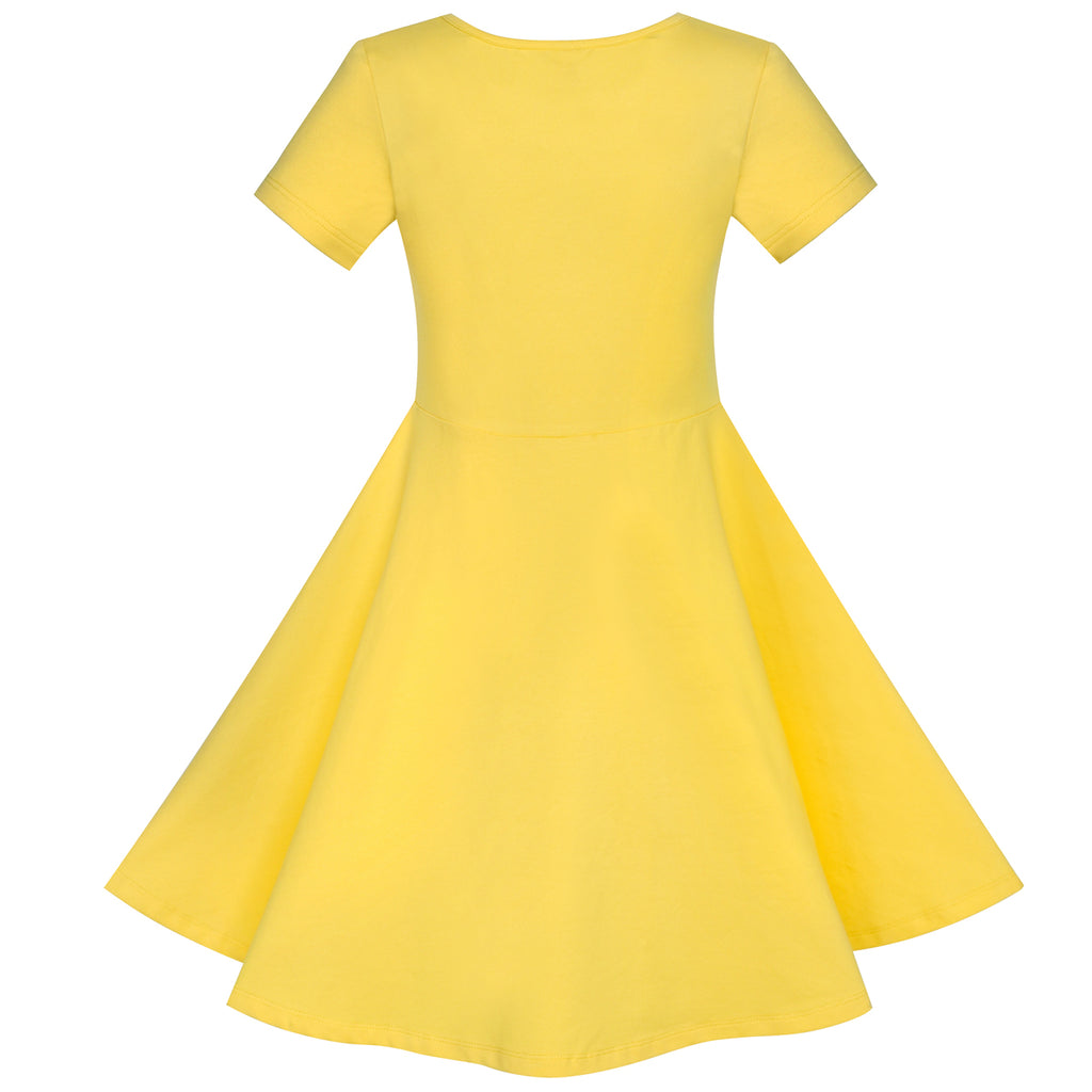 casual yellow dresses