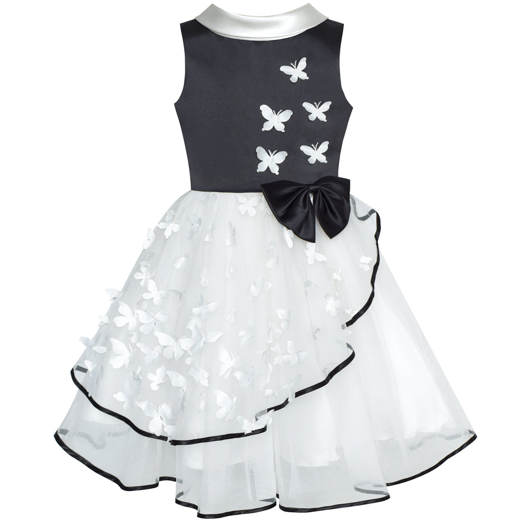 butterfly dress white