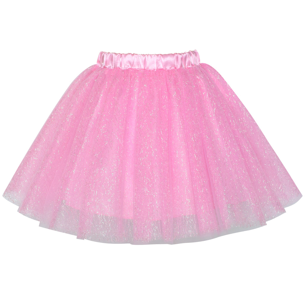 Girls Skirt Pink 3-layers Tutu Dancing Ballet – Sunny Fashion
