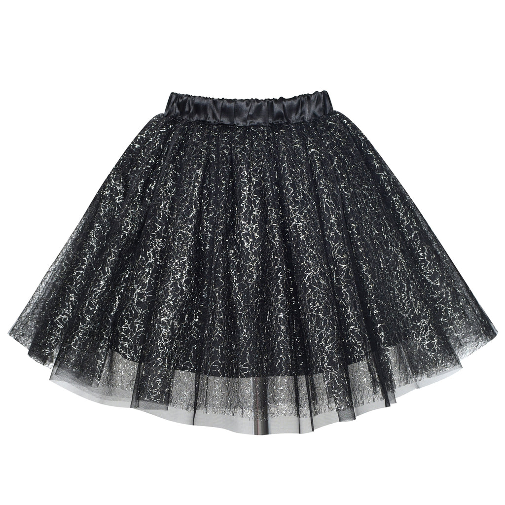 Girls Skirt Black 3-layers Tutu Dancing Ballet – Sunny Fashion