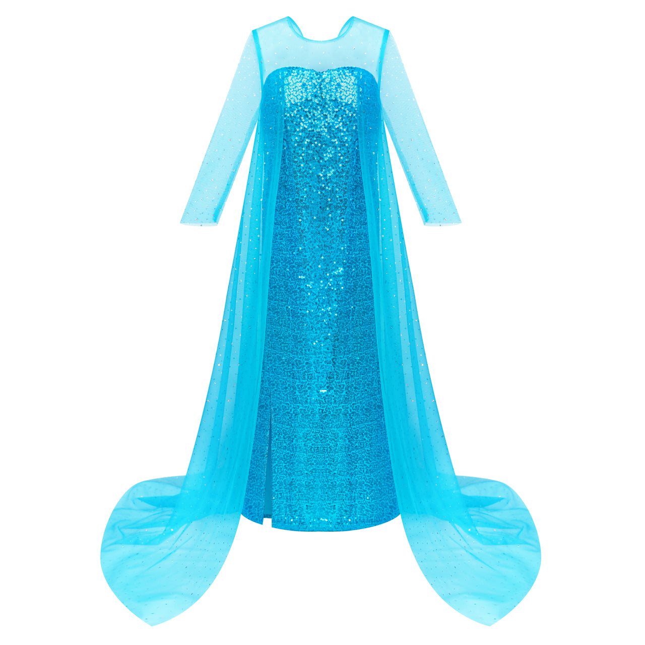 Girls Dress Princess Dress Elsa Costumes Magic Wand Crown Sunny Fashion