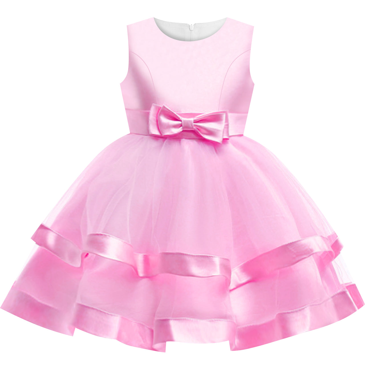 3-12 Years Old Girl Dresses, Summer Princess Dresses, Girls' Net Gauze  Dresses, Children's Host Catwalk Evening Dresses