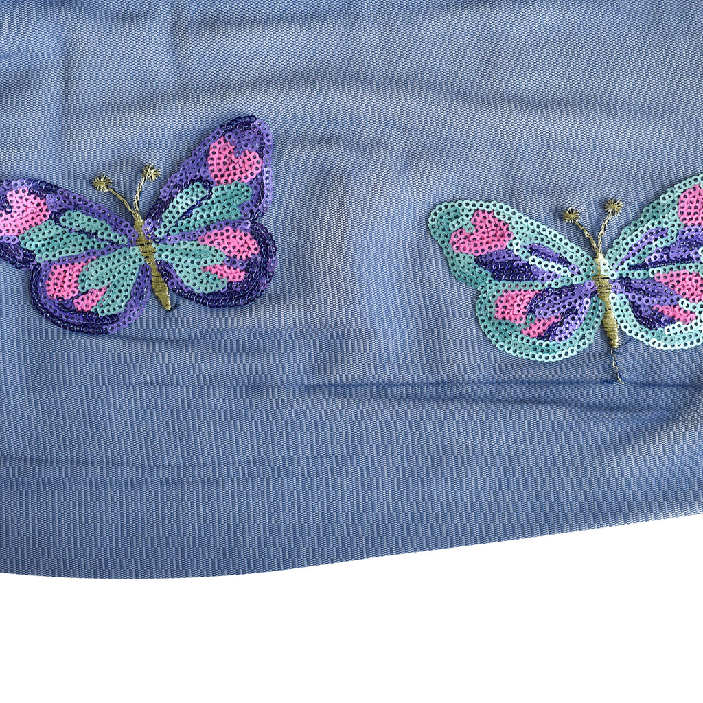 Girls Skirt Butterfly Embroidered Tutu Dancing – Sunny Fashion