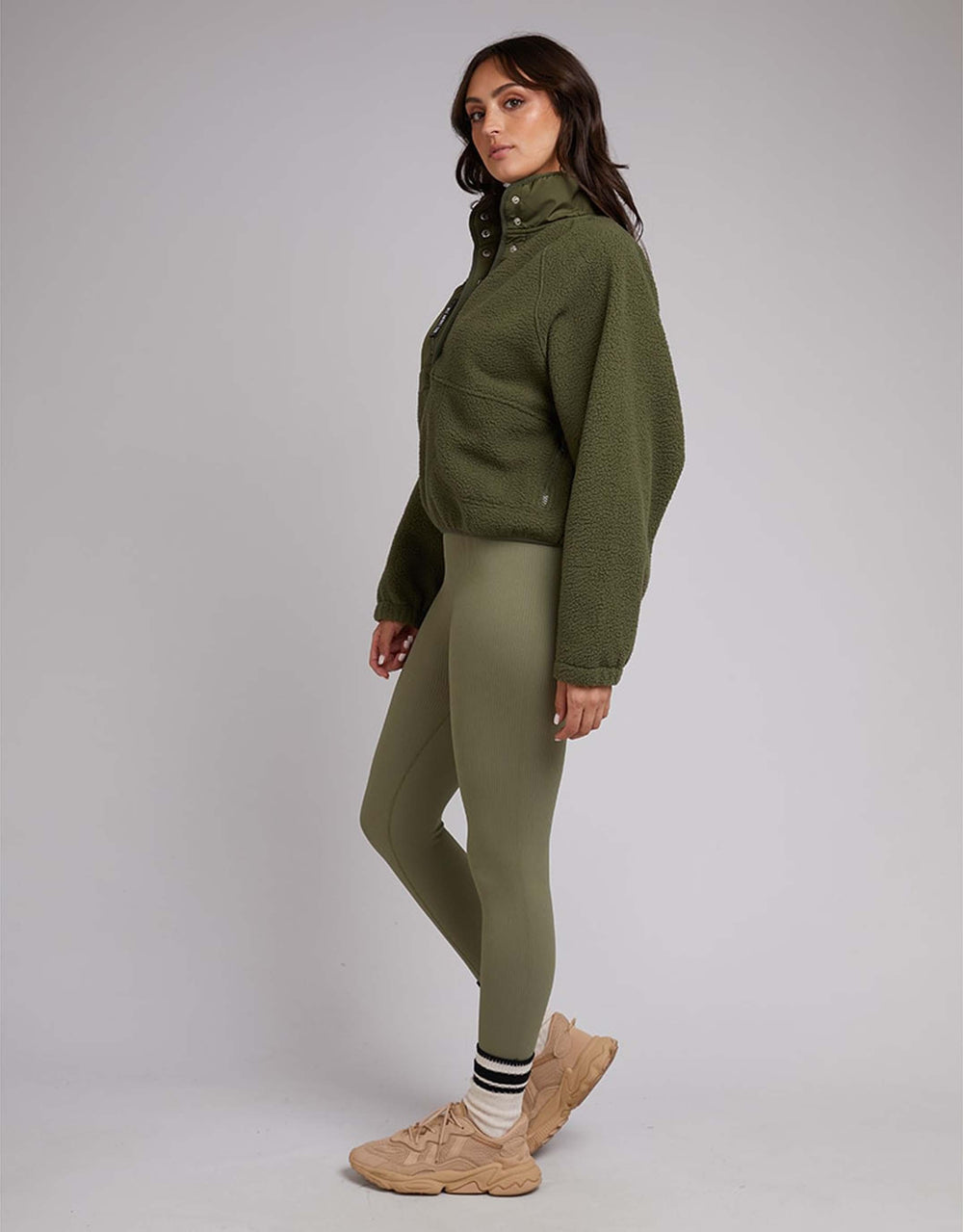 all-about-eve-active-teddy-zip-khaki-womens-clothing