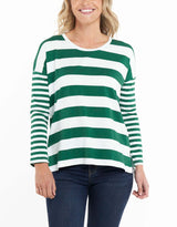 betty-basics-betty-boxy-tee-green-stripe-womens-clothing