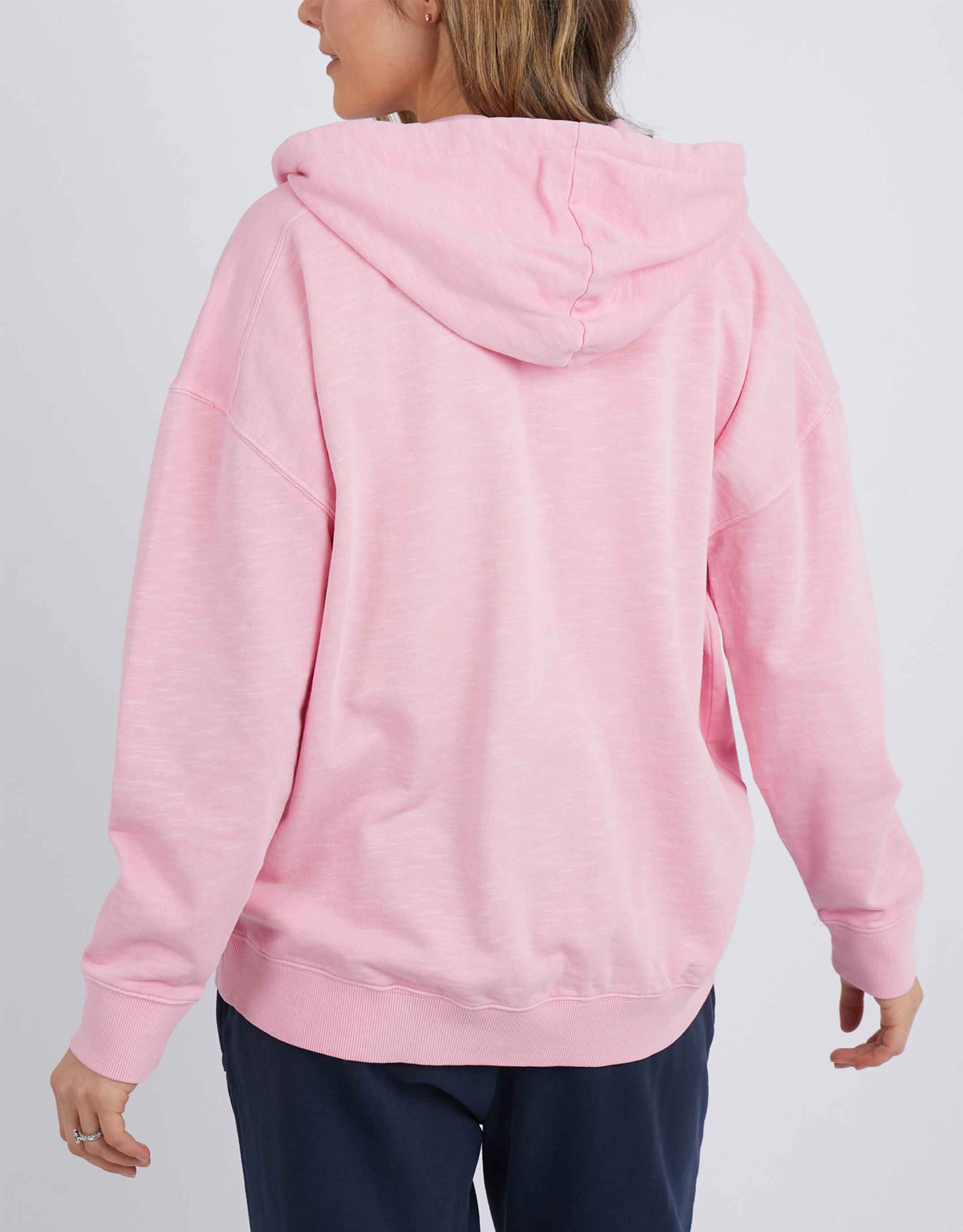 Elm Clothing | Bliss Hoody - Sherbet Pink | Cotton Jumper