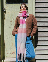 Mulberry Scarf - Pink Check