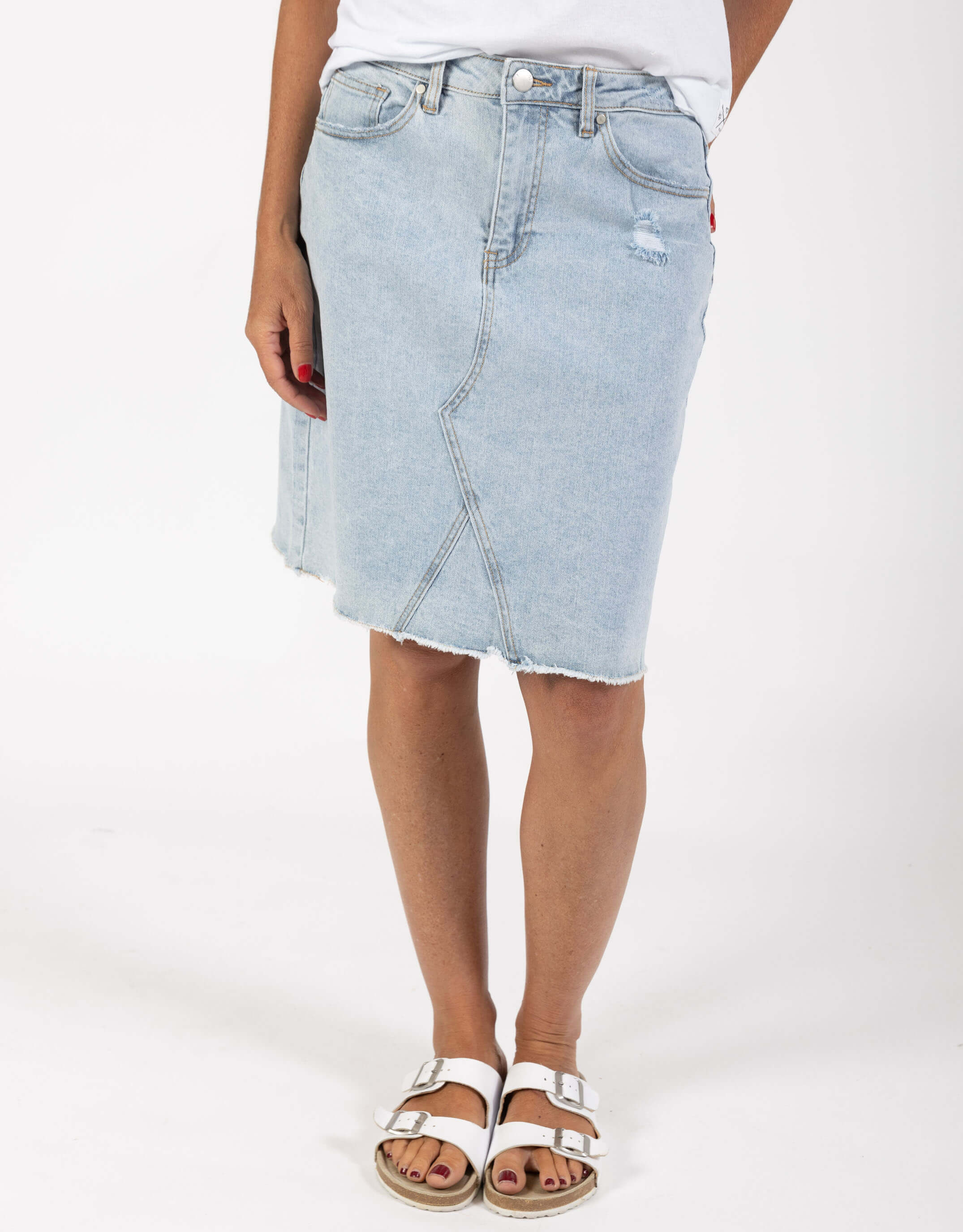 Belle Skirt - Light Blue