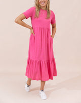 Sienna Dress - Pink