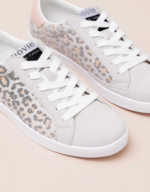 Skyla Sneaker - Leopard Printed Leather