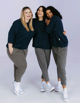 Plus Size 3/4 Brunch Pants - Khaki Elm Embrace | Plus Size Clothing