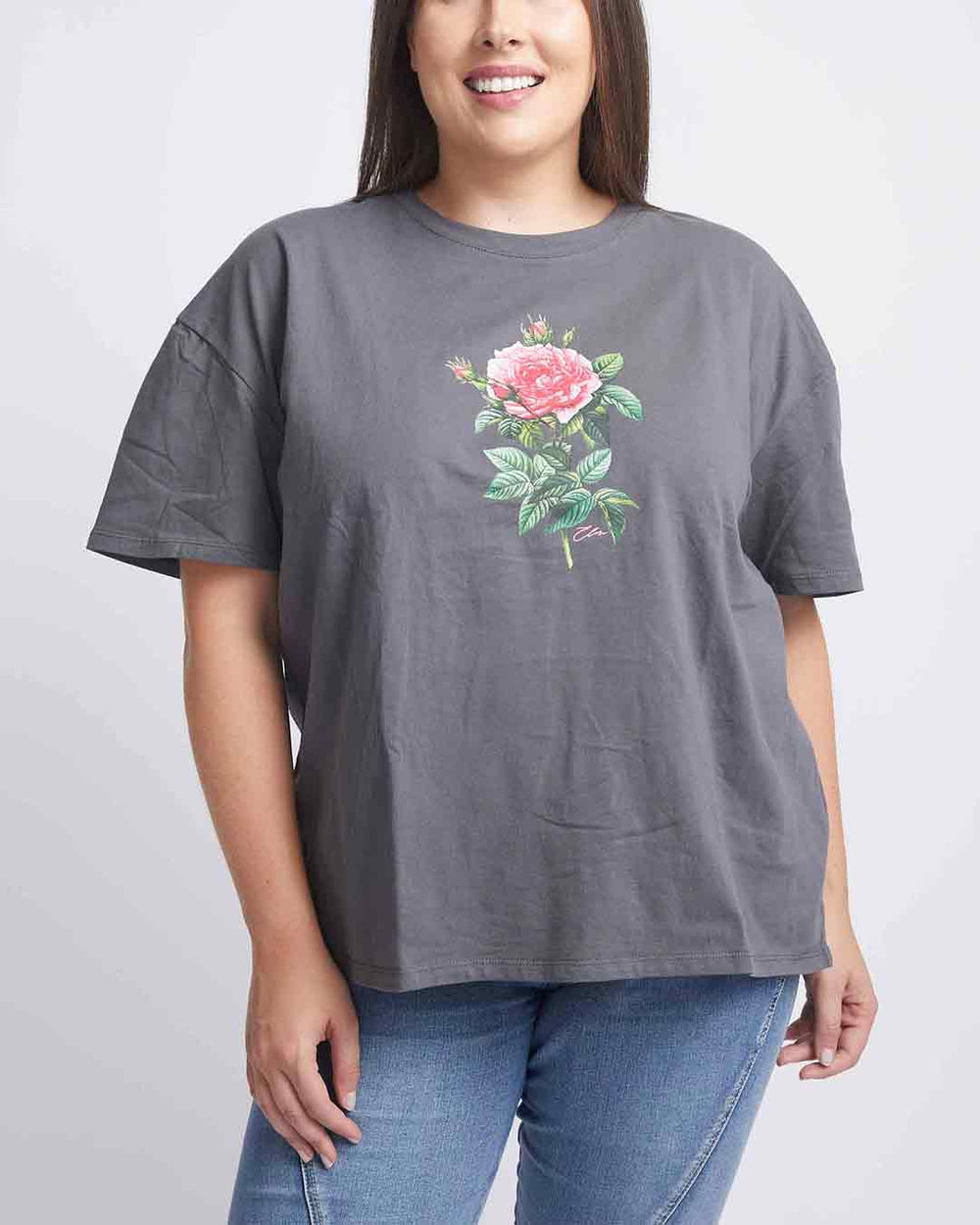 elm-plus-size-rose-bloom-tee-charcoal-plus-size-clothing