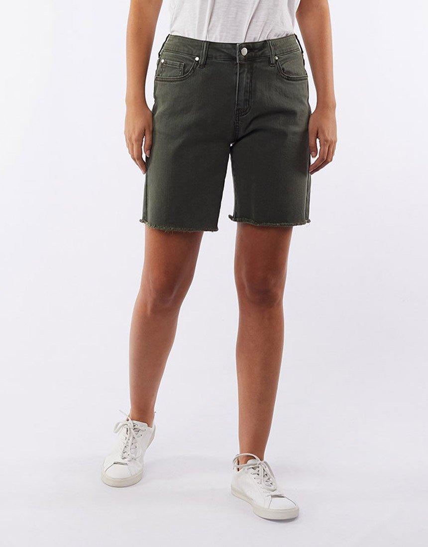 Aja Bermuda Shorts - Khaki