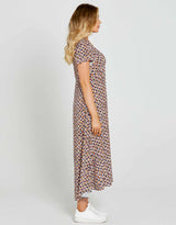 Isobelle Maxi Dress - Navy Floral Ditsy