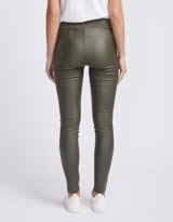 threadz-leigh-wet-look-pant-khaki-womens-clothing