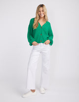 vero-moda-yvonne-long-sleeve-rolledge-cardi-pepper-green-womens-clothing