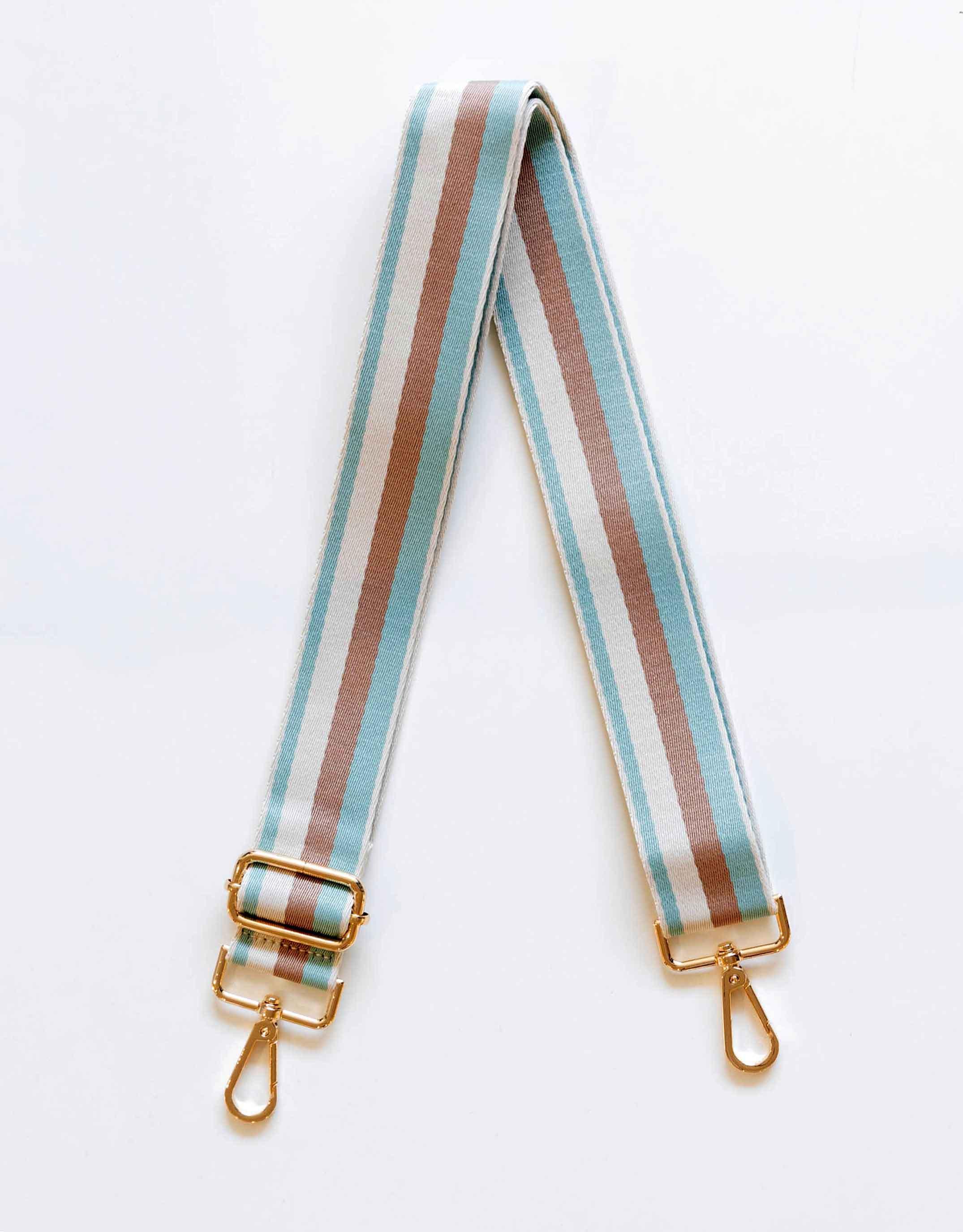 Bag Strap Stripe - Blue/Tan