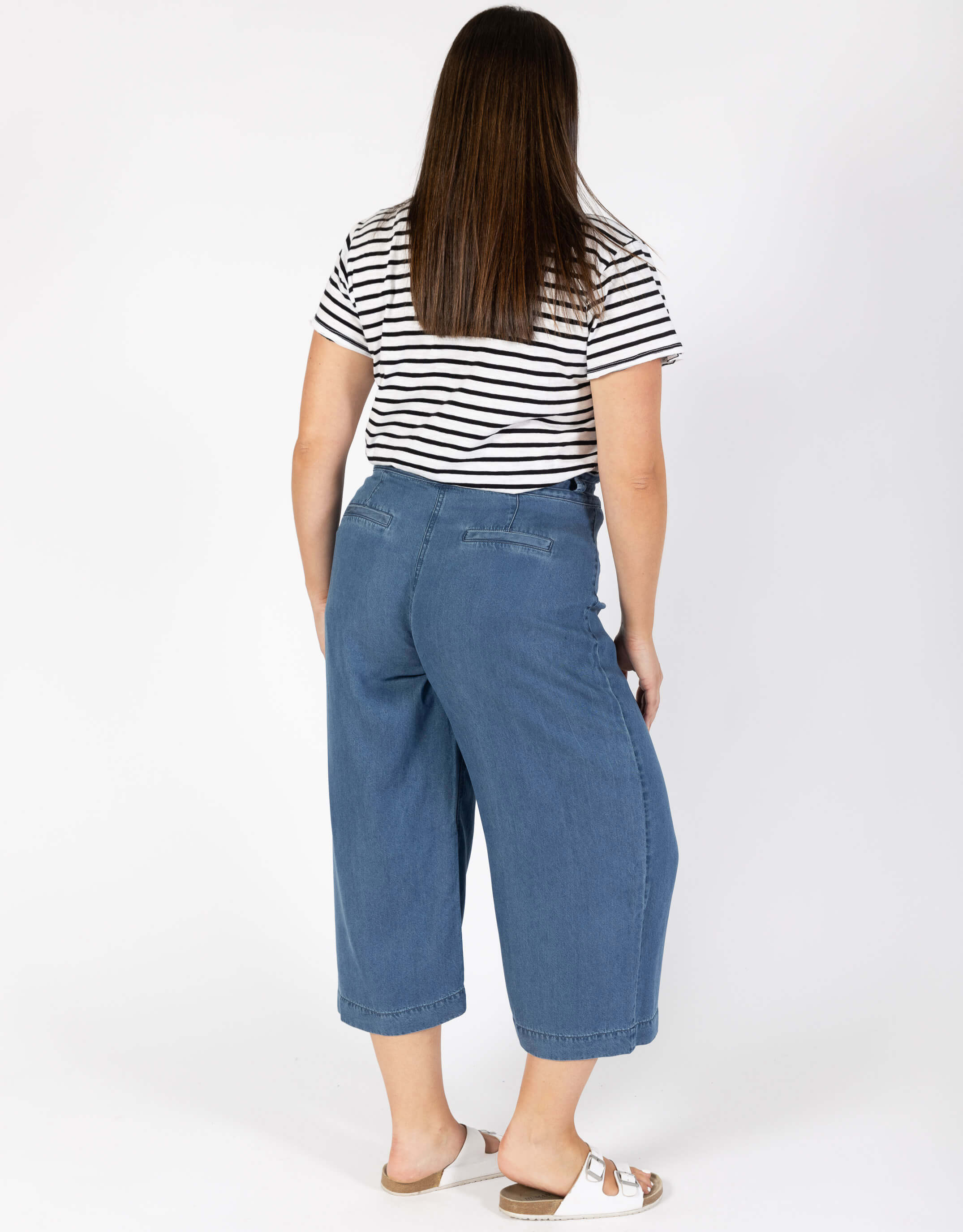paulaglazebrook | Betty Basics | Plus Size Daisie Lyocell Denim Pants - Denim | Women's Casual Pants | Plus Size Clothing