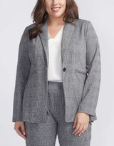 betty-basics-rosa-blazer-grey-check-womens-plus-size-clothing