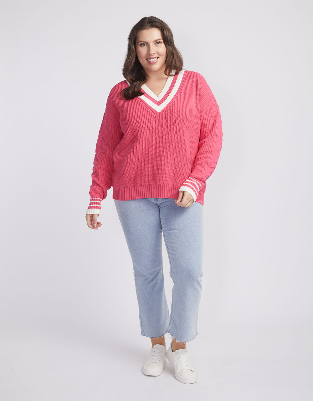 betty-basics-st-germaine-v-neck-jumper-pink-womens-plus-size-clothing