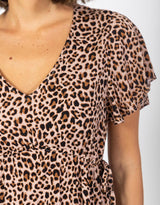 The Charlie Maxi Dress - Leopard Print