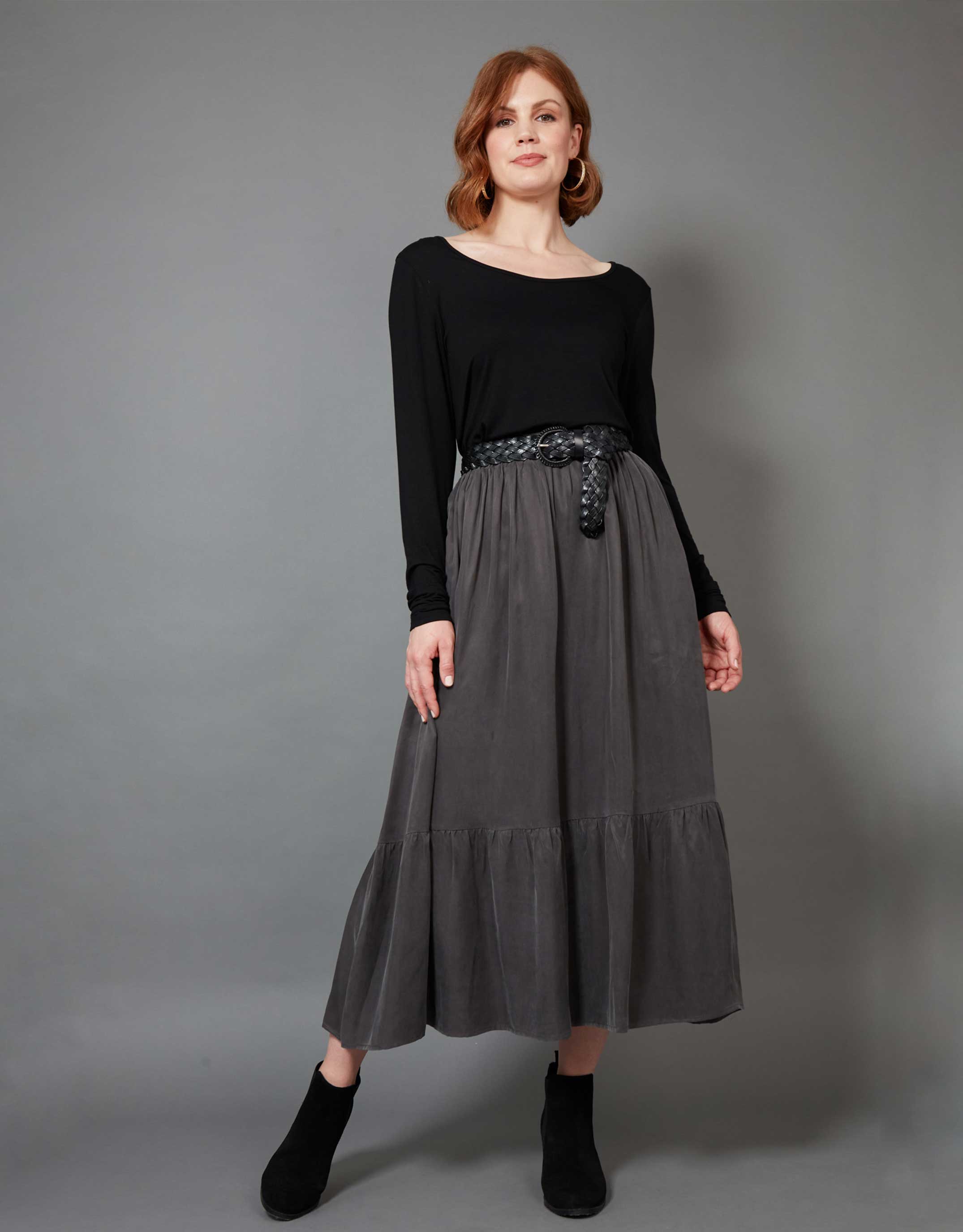 Buy Vienetta Maxi Skirt - Fossil eb&ive for Sale Online New Zealand | White  & Co.
