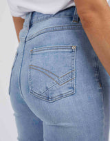paulaglazebrook. Women's Clothing  Elm Ada Stright Leg Jeans Light Blue Wash