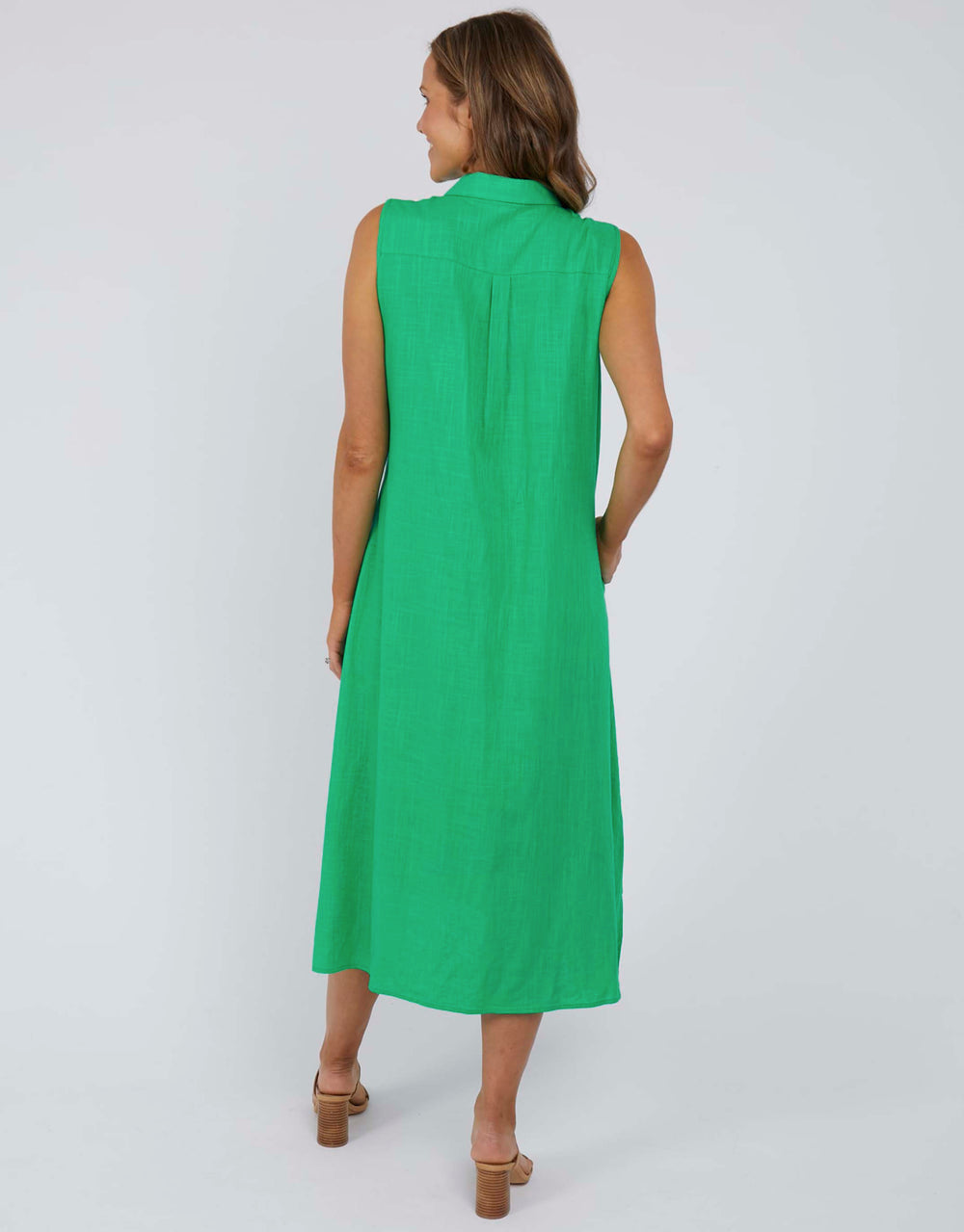 elm-cara-sleeveless-shirt-dress-bright-green-womens-clothing