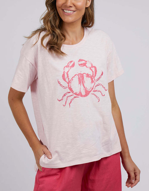 Carey Crab Tee - Cherry Blossom