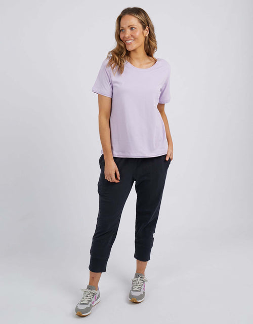 Cindy Short Sleeve Tee - Lilac