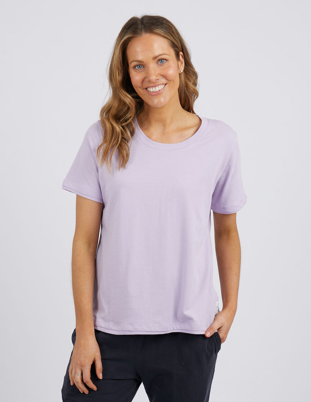 Cindy Short Sleeve Tee - Lilac