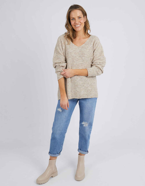elm-verity-v-neck-knit-oatmeal-womens-clothing