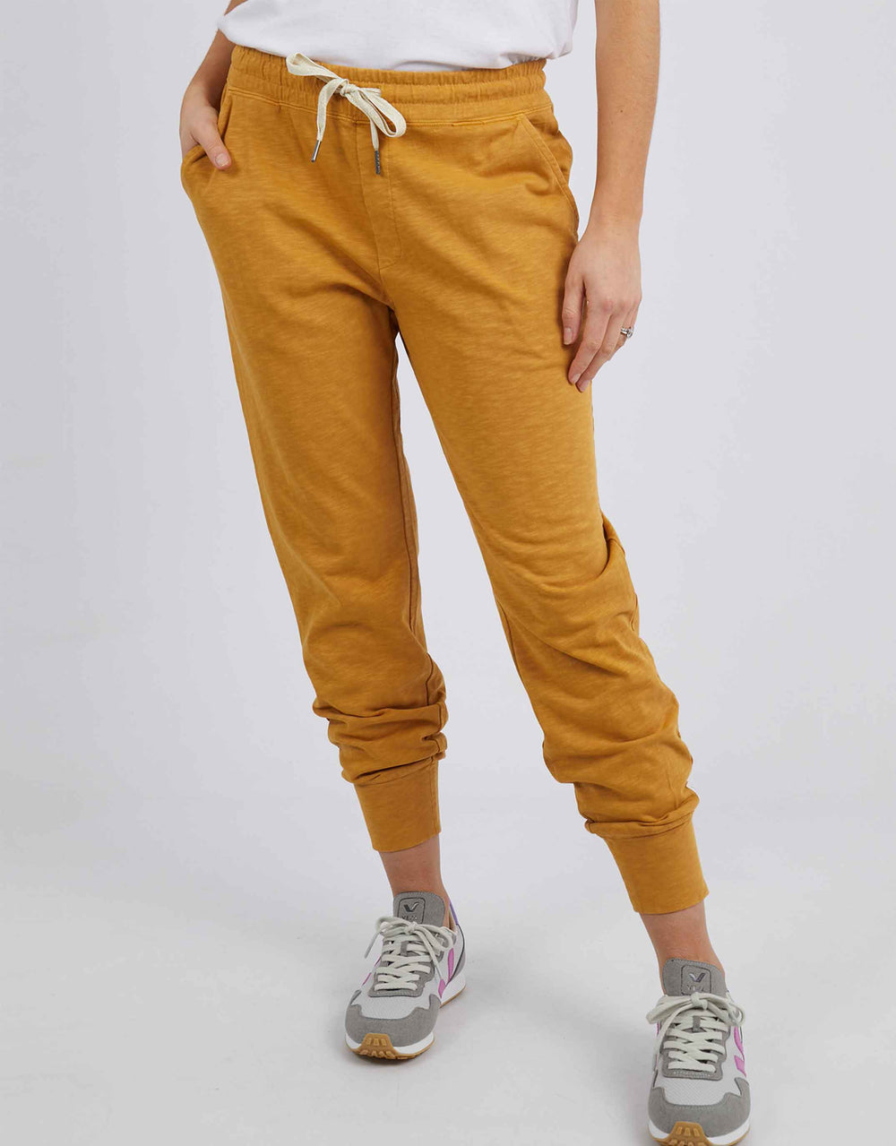 Out & About Pant - Honey Mustard