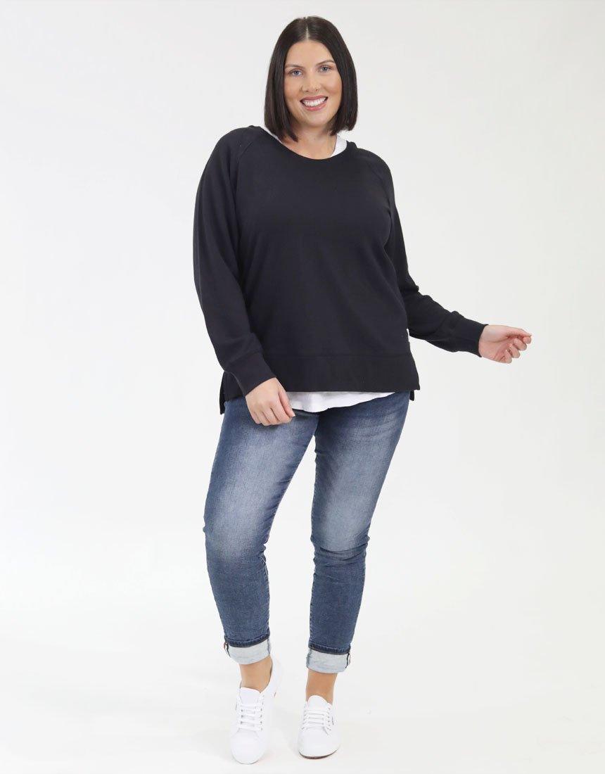 elm-fundamental-sydney-crew-washed-black-womens-plus-size-clothing