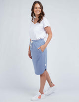 Isla Skirt - Ocean Blue