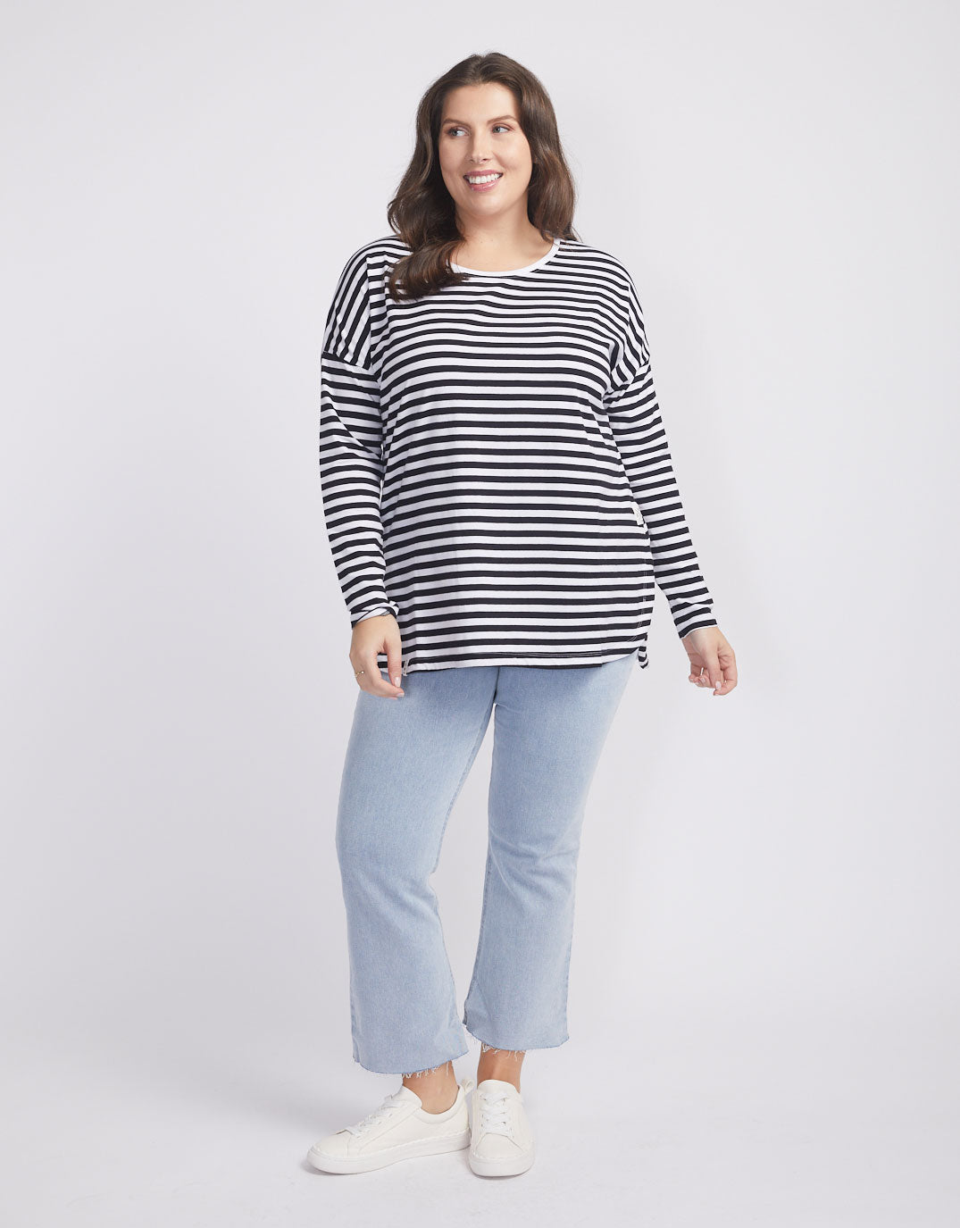 elm-plus-size-lauren-stripe-long-sleeve-tee-black-white-stripe-womens-plus-size-clothing