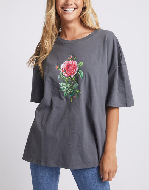 elm-rose-bloom-tee-charcoal-womens-clothing