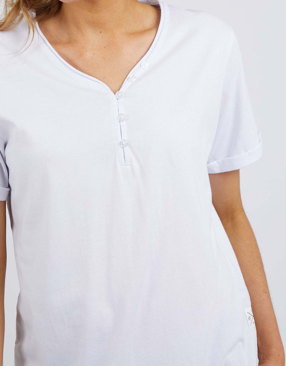 elm-suzie-short-sleeve-button-henley-white-womens-clothing