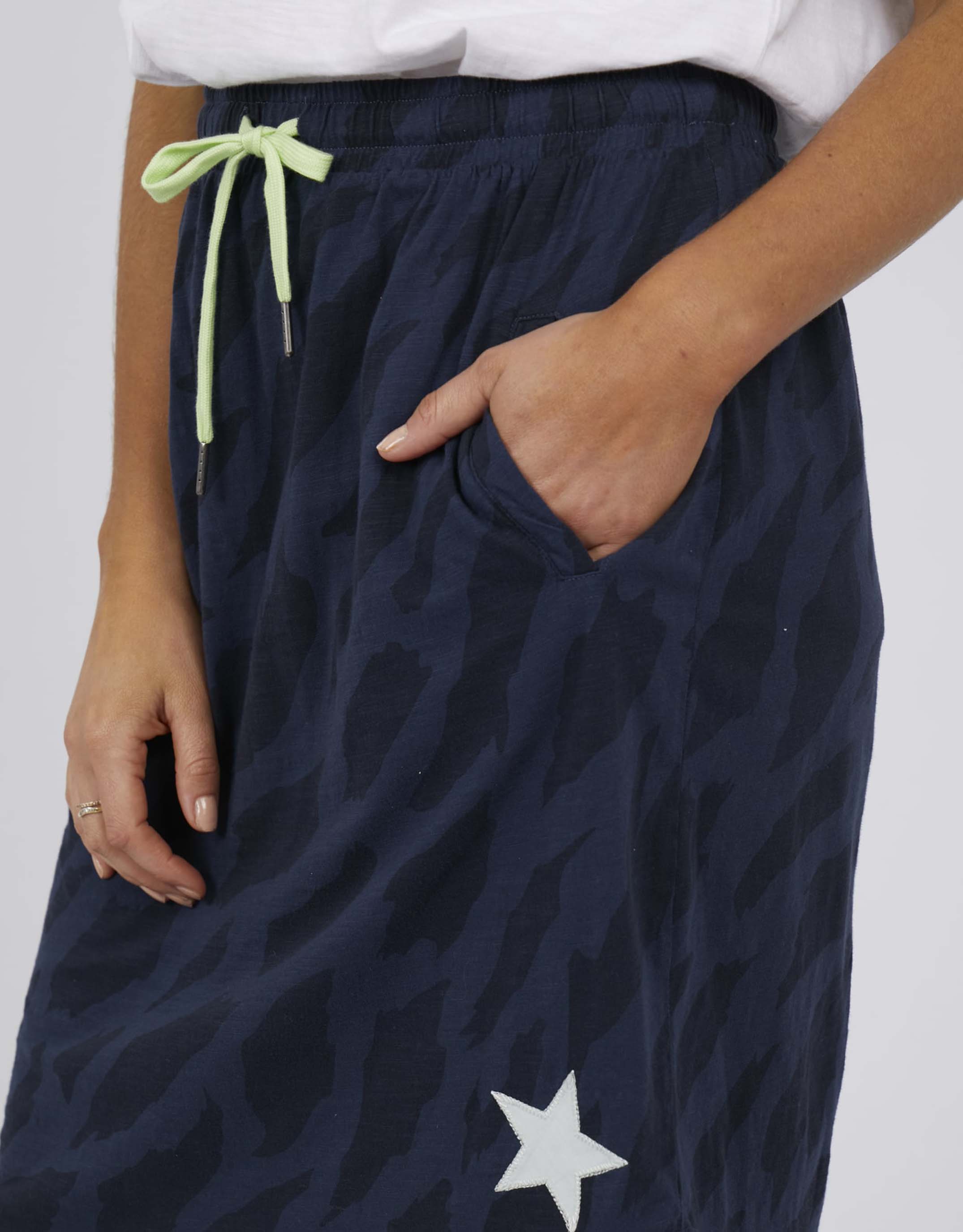 Wild Side Skirt - Navy