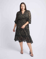 fate-and-becker-plus-size-dreaming-frill-neck-tiered-midi-dress-khaki-animal-womens-plus-size-clothing