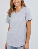 Foxwood Tee - Grey Marle